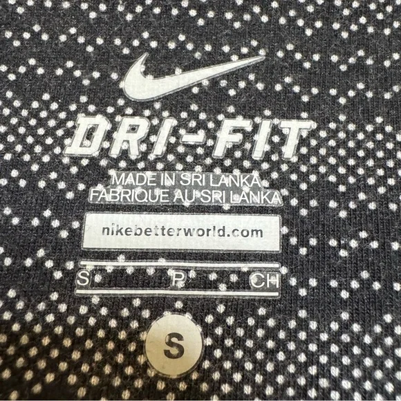 Like New Nike Dri-Fit Black Athletic Leggings Elastic Waist Size Small - Picture 5 of 16